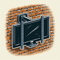 tv mount for brick wall