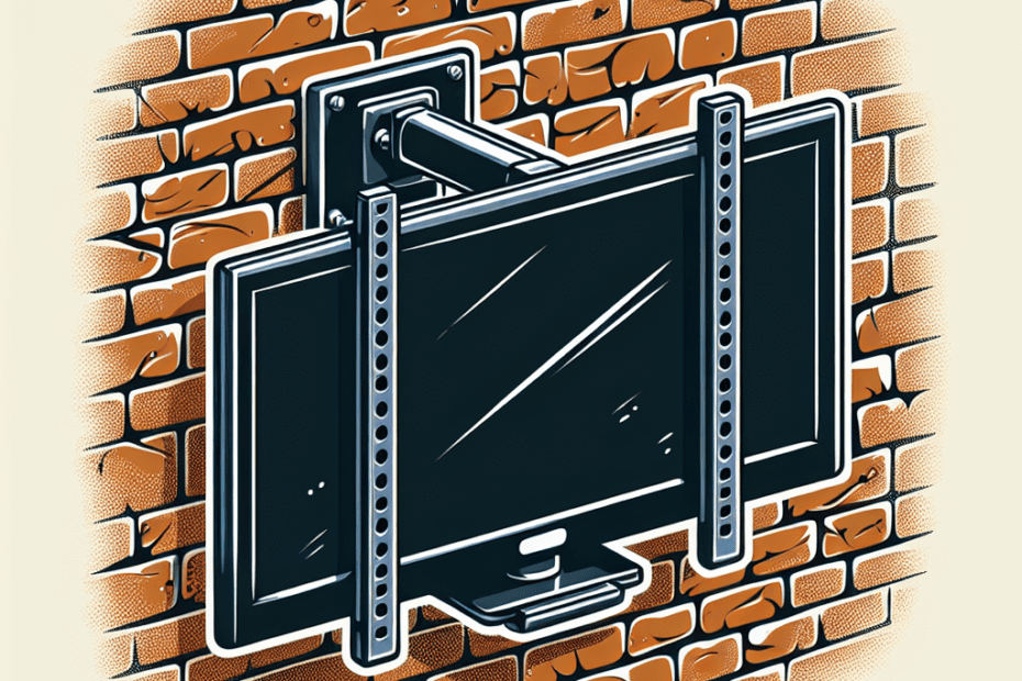 tv mount for brick wall