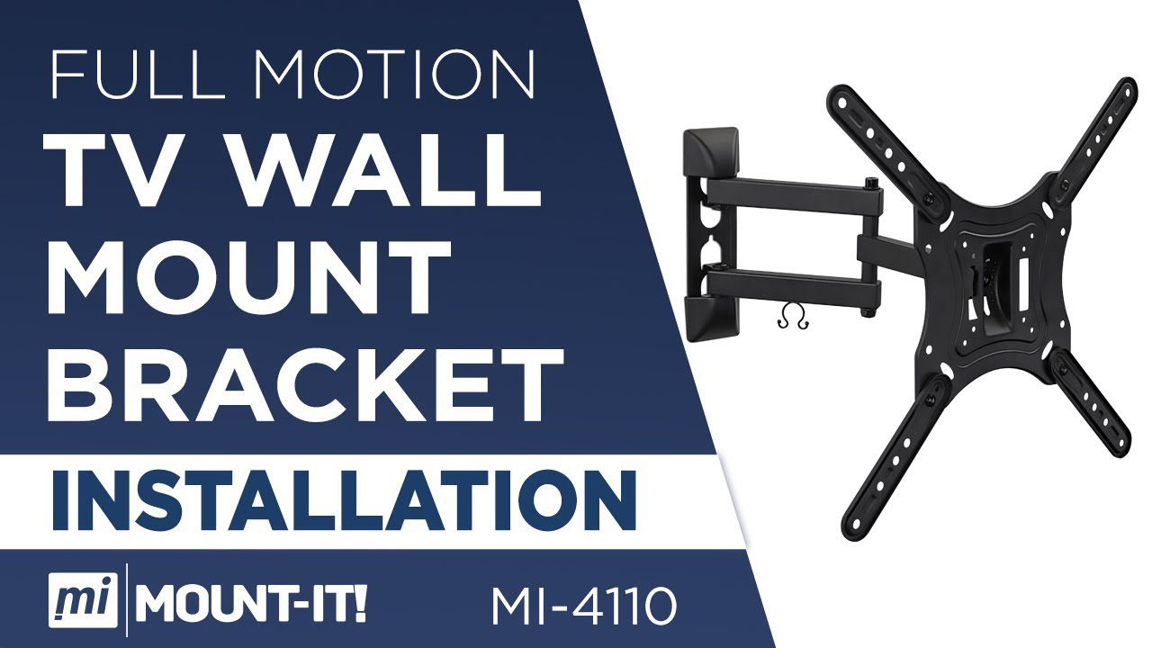 How to Install a Full Motion Tv Wall Mount