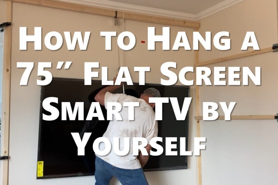 How to Lift a Tv by Yourself