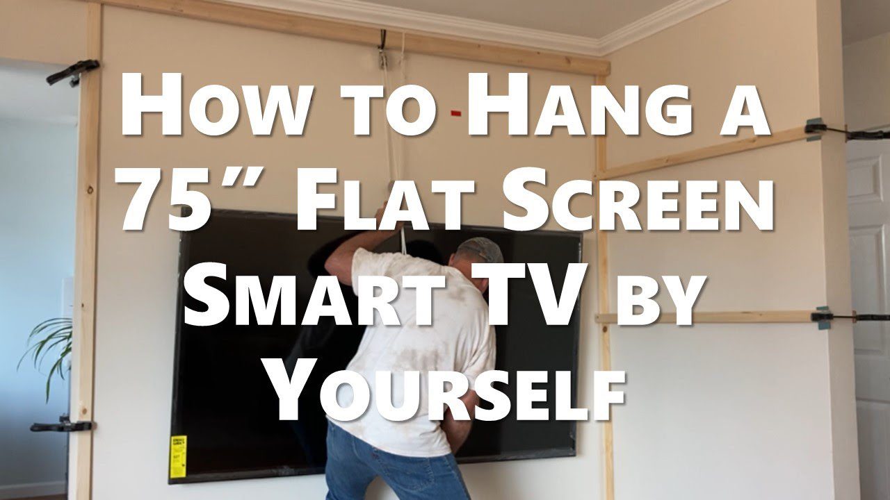 How to Lift a Tv by Yourself