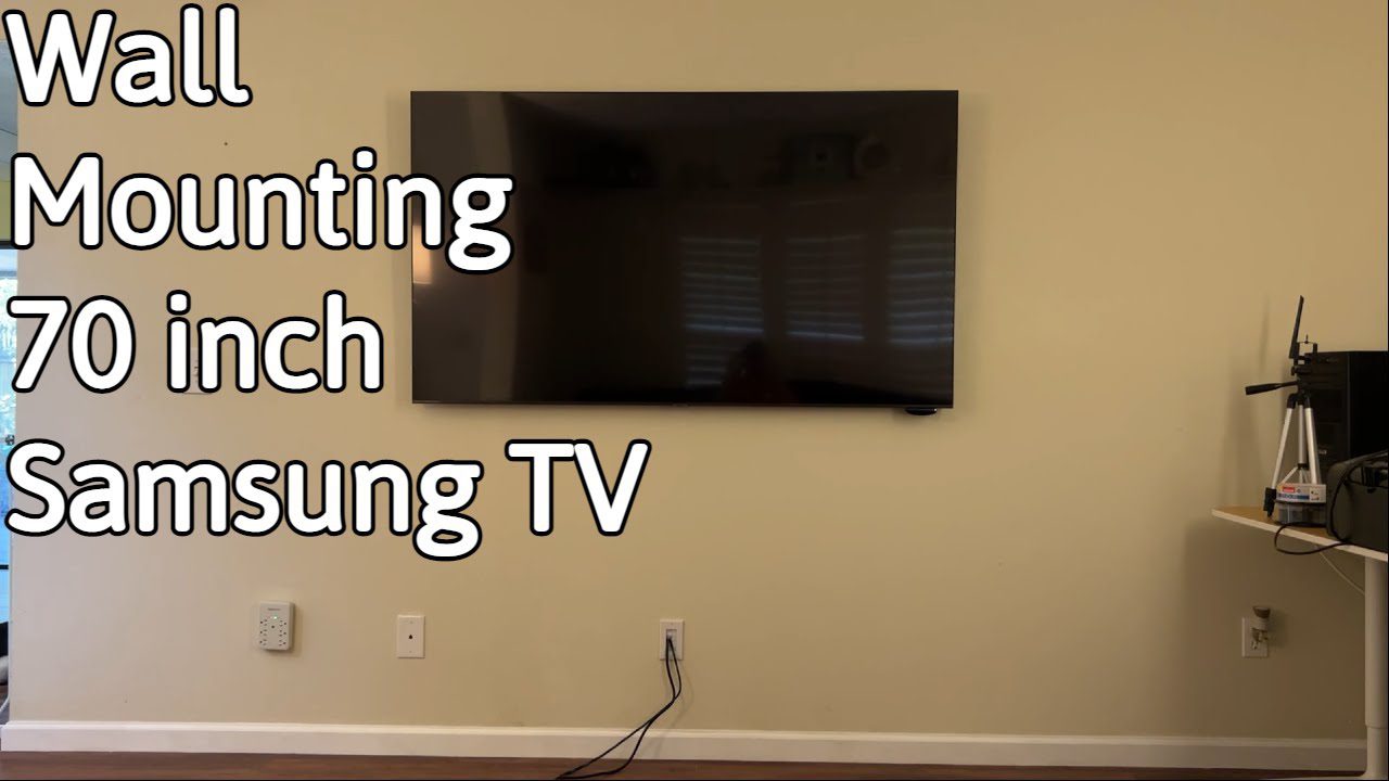 How to Mount 70 Inch Tv