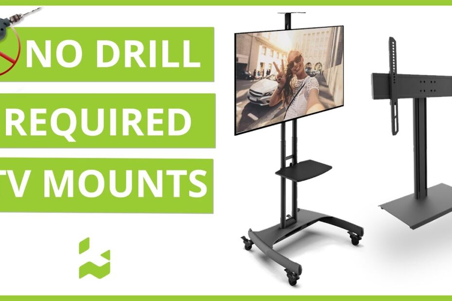 How to Mount Tv Without Drilling