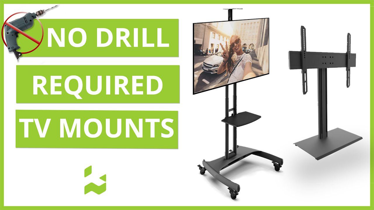How to Mount Tv Without Drilling