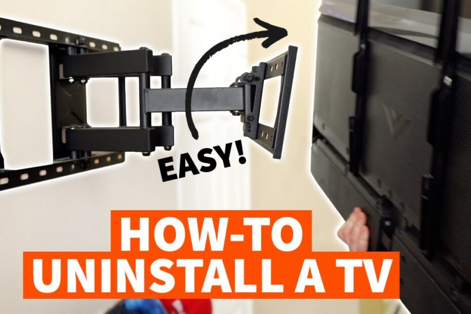 How to Remove Tv from Wall Mount